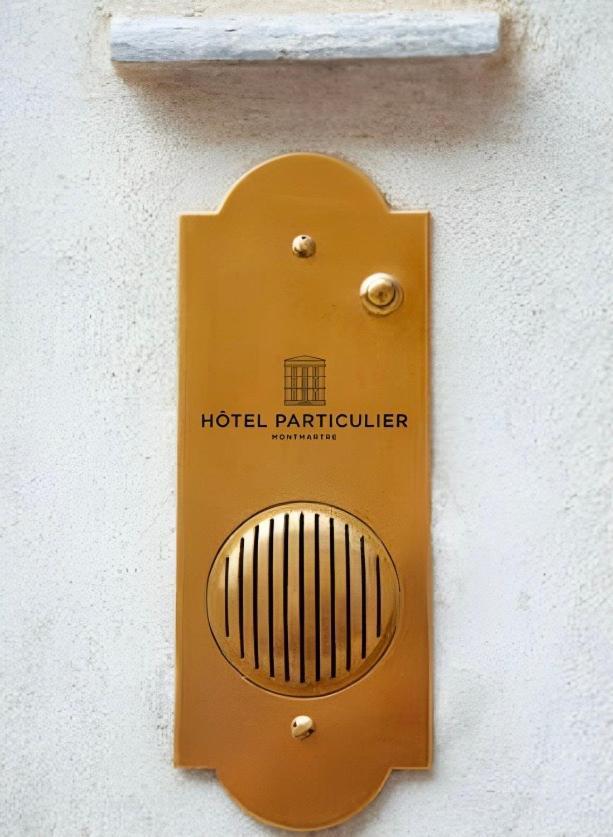 Hotel Particulier Montmartre Paris Eksteriør bilde